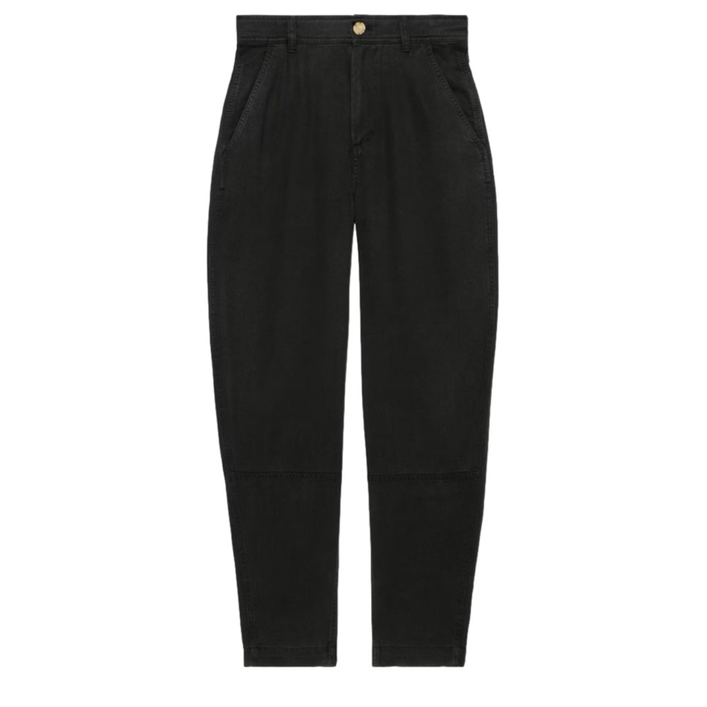 NEW! EVERLANE The Relaxed Tencel Chino - 0 - BLACK